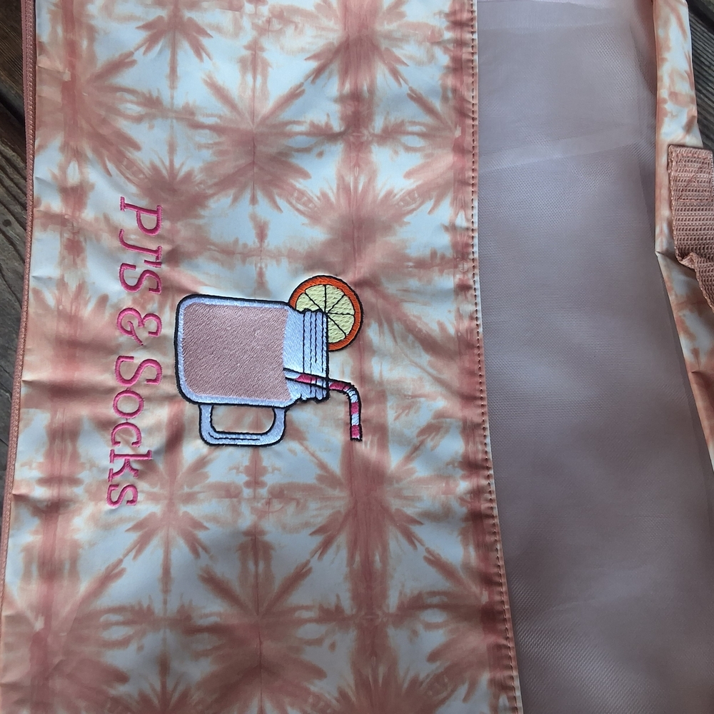Thirty-One Traveling Packing Cubes In Rosedust Shibori - Picture 5 of 11